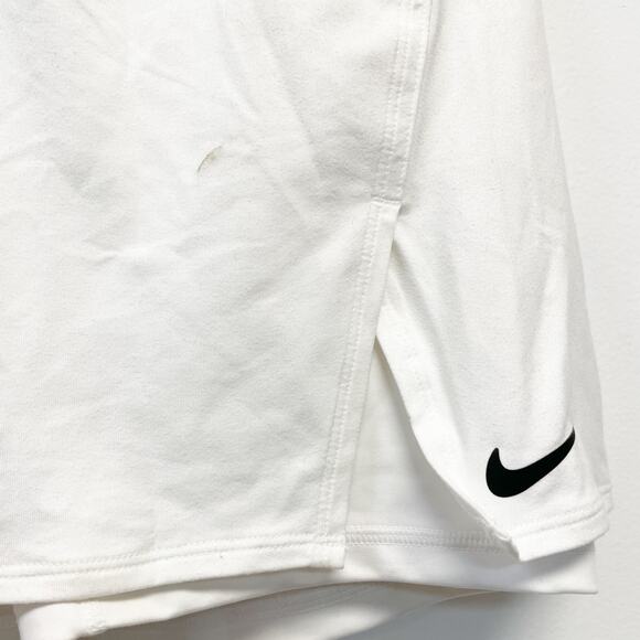 Nike Court Women's Dri Fit Victory Flouncy Tennis Skort White Size XL - Picture 3 of 10